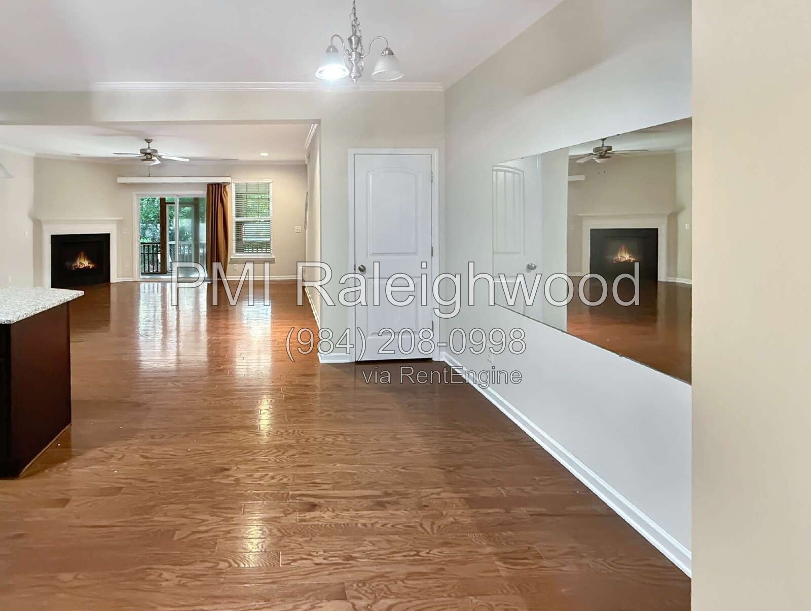 Spacious 3BR Townhome for Rent in Silver Lake Bluffs | Screened Porch, Fresh Paint and New Carpet, Pool, Lake, Fireplace & Convenient Raleigh Location property image