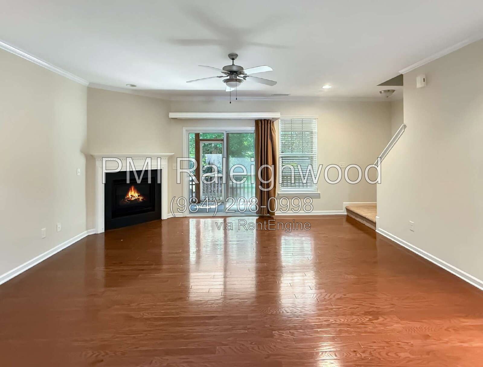 Spacious 3BR Townhome for Rent in Silver Lake Bluffs | Screened Porch, Fresh Paint and New Carpet, Pool, Lake, Fireplace & Convenient Raleigh Location property image