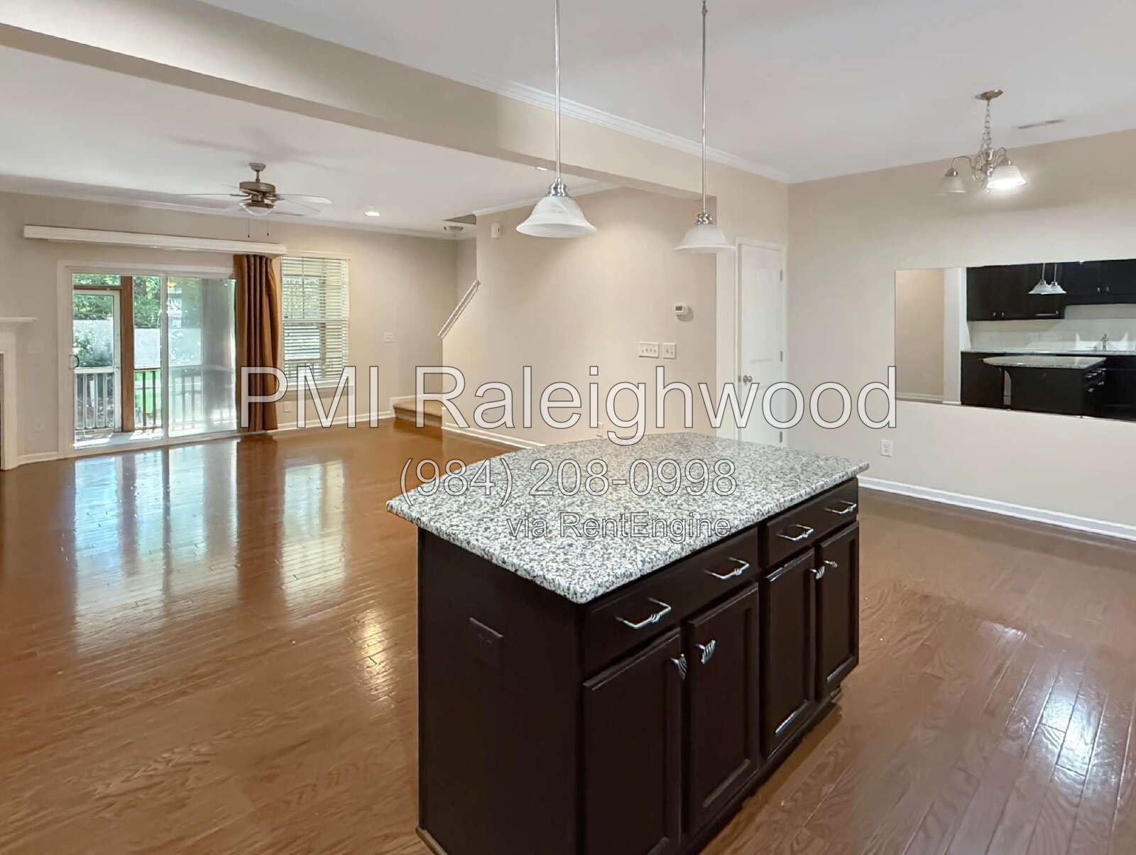 Spacious 3BR Townhome for Rent in Silver Lake Bluffs | Screened Porch, Fresh Paint and New Carpet, Pool, Lake, Fireplace & Convenient Raleigh Location property image
