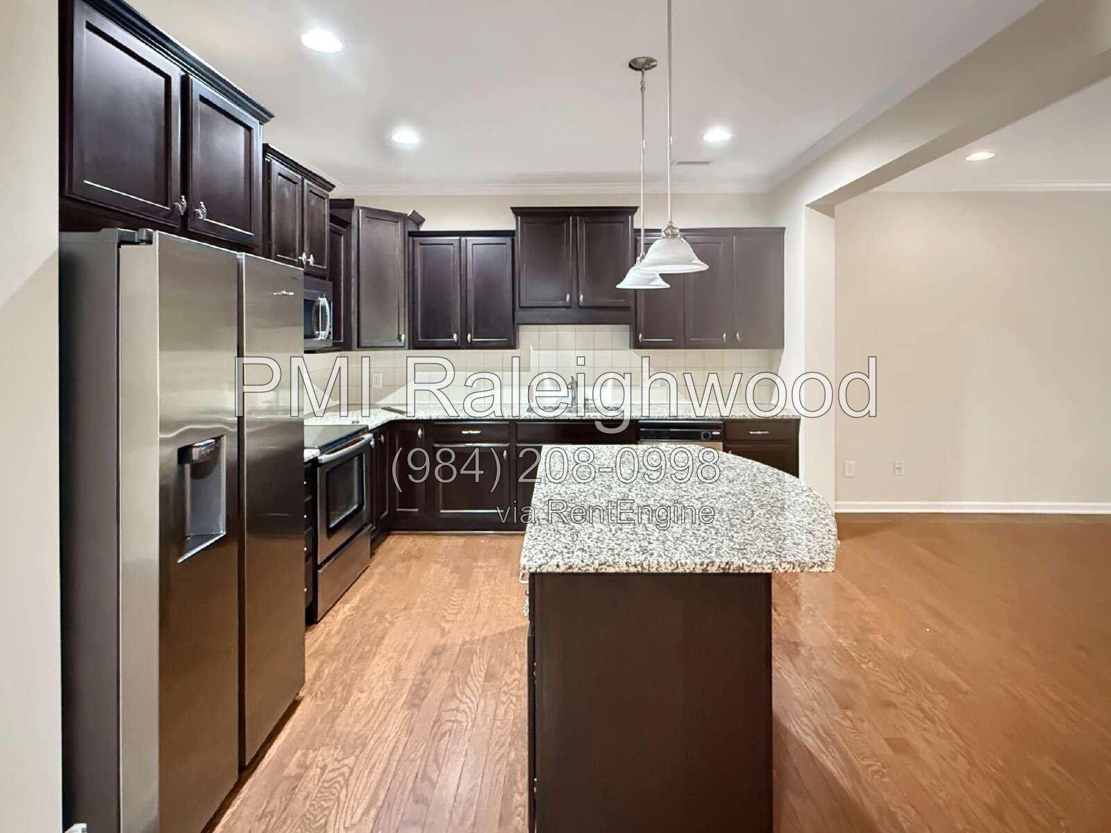 Spacious 3BR Townhome for Rent in Silver Lake Bluffs | Screened Porch, Fresh Paint and New Carpet, Pool, Lake, Fireplace & Convenient Raleigh Location property image