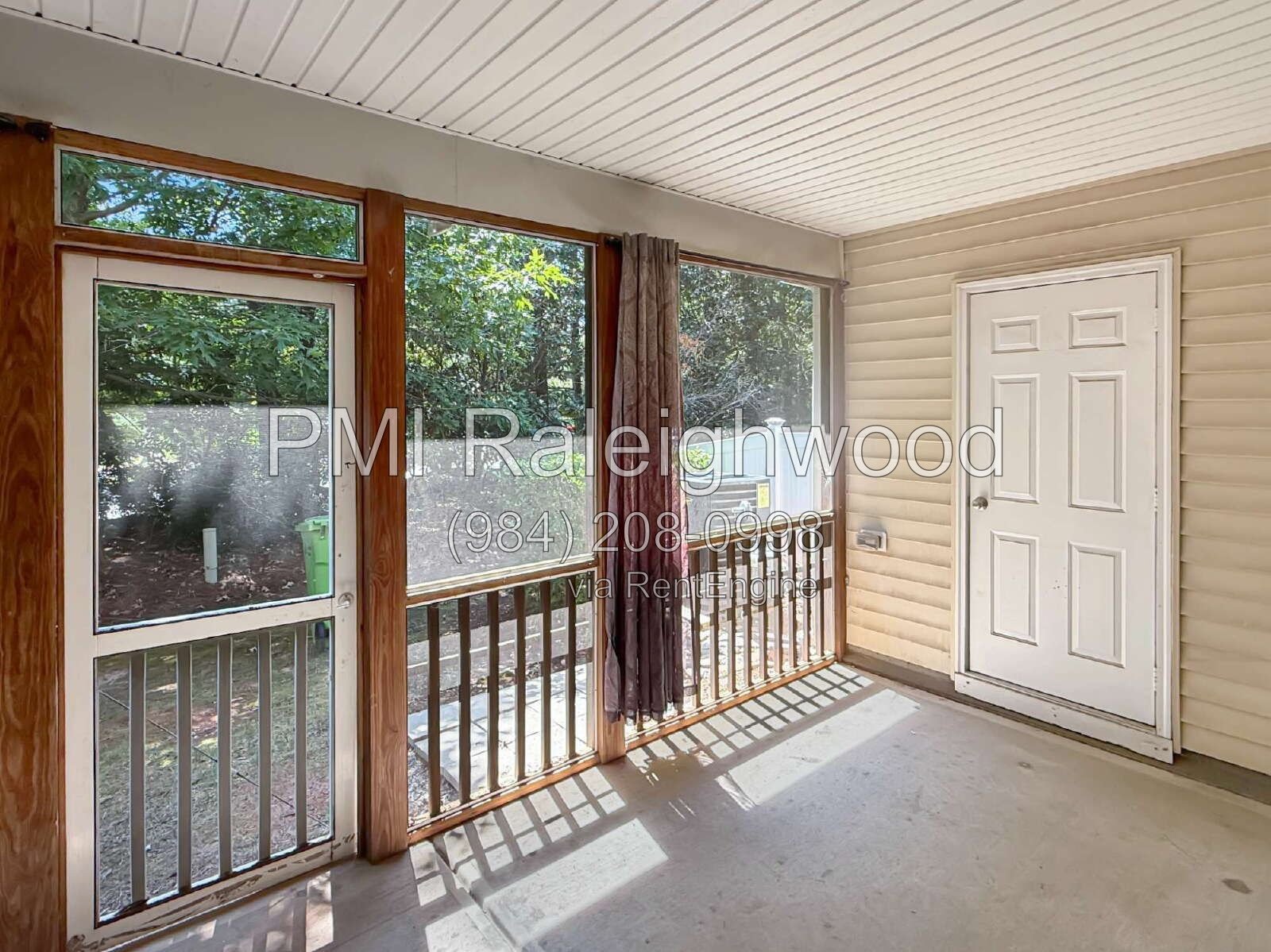 Spacious 3BR Townhome for Rent in Silver Lake Bluffs | Screened Porch, Fresh Paint and New Carpet, Pool, Lake, Fireplace & Convenient Raleigh Location property image