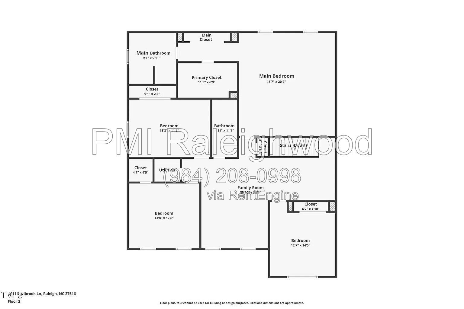 Spacious 3,100 SF Home for Rent in Northeast Raleigh | Community Pool, Clubhouse, Private Backyard & Back Deck property image