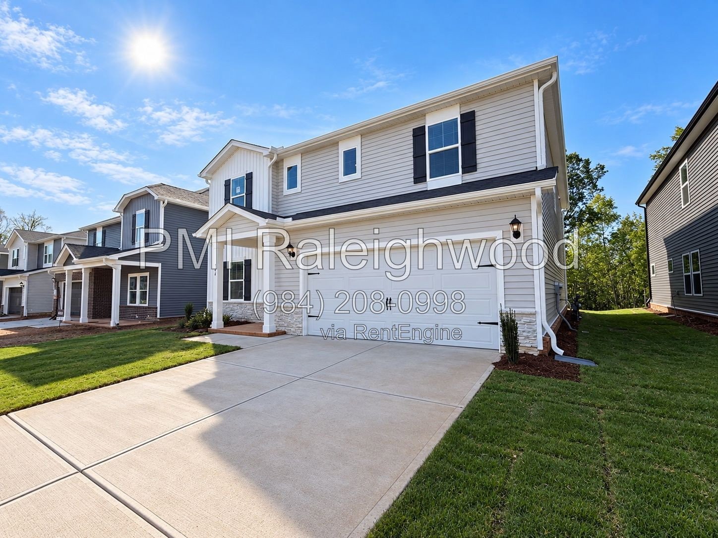 Spacious 5-bedroom home in Garner featuring a dedicated study room and a convenient first-floor bedroom. Enjoy open-concept living, modern functionality, and resort-style community amenities property image