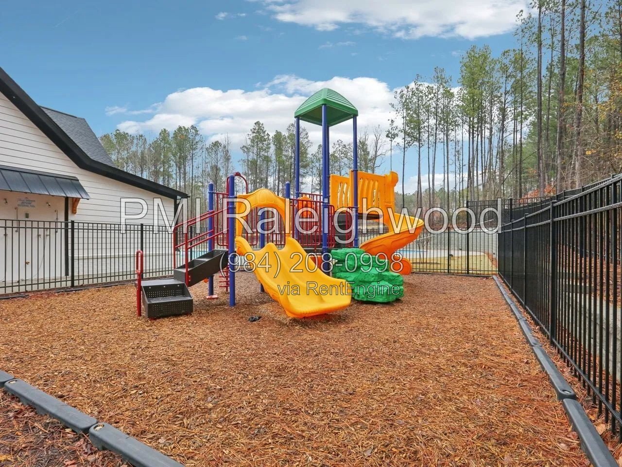 Spacious 5-bedroom home in Garner featuring a dedicated study room and a convenient first-floor bedroom. Enjoy open-concept living, modern functionality, and resort-style community amenities property image