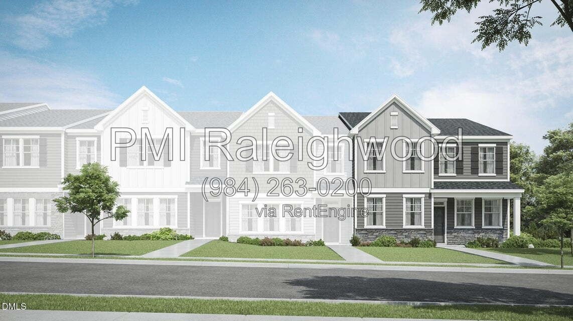 Spacious 4BR corner townhome with open living, modern kitchen, loft, primary suite, 2-car garage & main-floor bedroom/full bath. Community amenities: pool, playground & dog park. property image