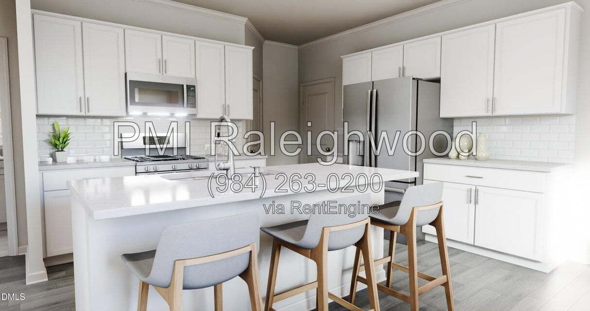 Spacious 4BR corner townhome with open living, modern kitchen, loft, primary suite, 2-car garage & main-floor bedroom/full bath. Community amenities: pool, playground & dog park. property image