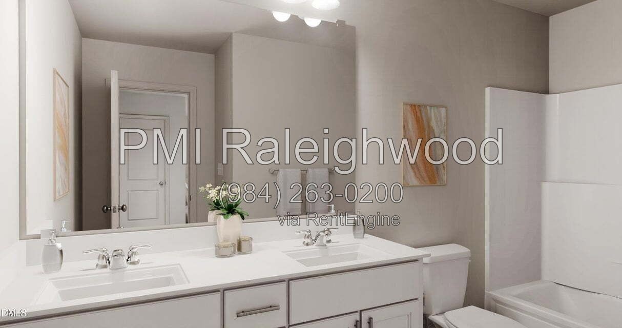 Spacious 4BR corner townhome with open living, modern kitchen, loft, primary suite, 2-car garage & main-floor bedroom/full bath. Community amenities: pool, playground & dog park. property image